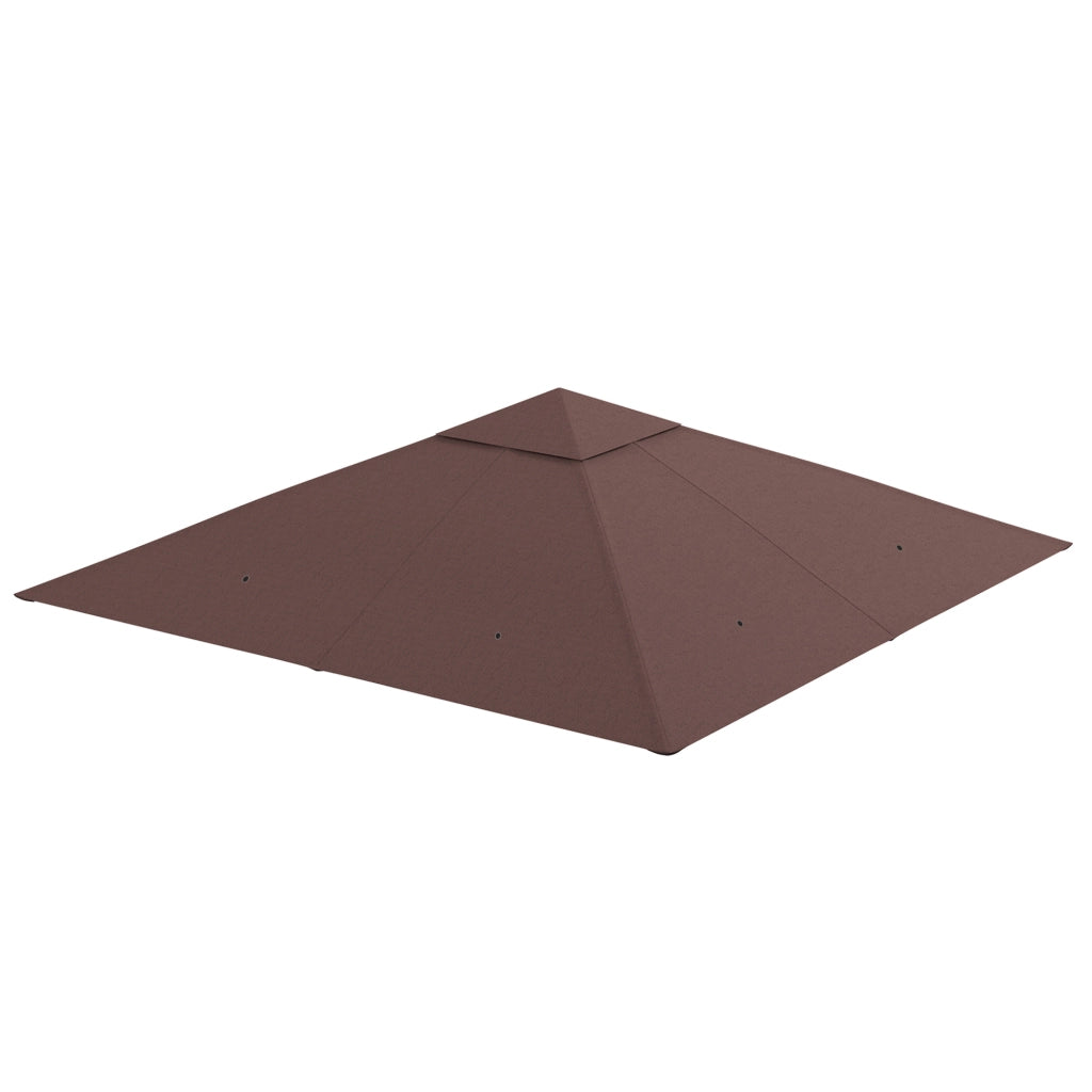 Copertura per gazebo 300x300 cm ¨C zephmum ¨C marrone