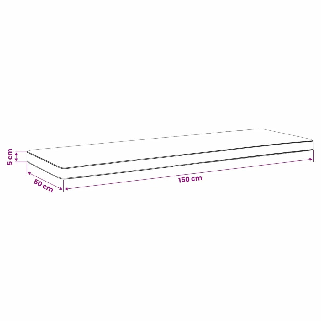 Cuscino per Panchina a 1 Pezzo VUGHT 100% Poliestere Antracite 952004