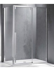 Box doccia SANTORINI 400 120x70 x200 cm profilo cromato