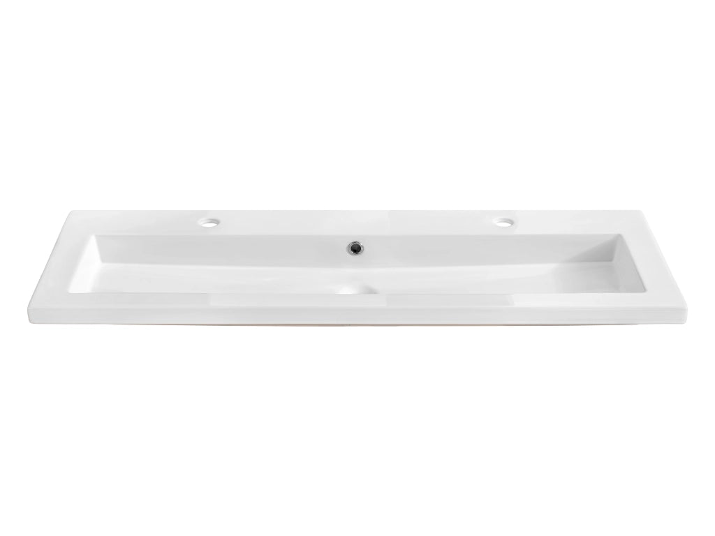 Lavabo per mobile a una vasca 120 cm Lavabi per mobile 121 x 14 x 46 cm