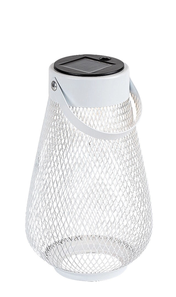 Lampada da tavolo esterna solare bianca Rabalux Tapolca