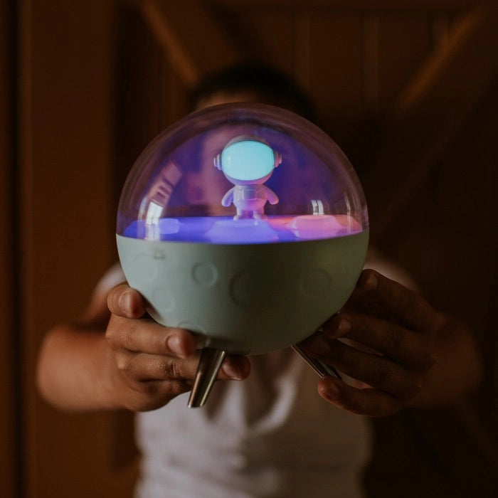 Mary's Lampada notte luna wireless RGBW LED 0,7W bianca