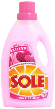 SOLE DETERSIVO PER BUCATO LANA E DELICATI DA 1 LT FORMATO CLASSICO