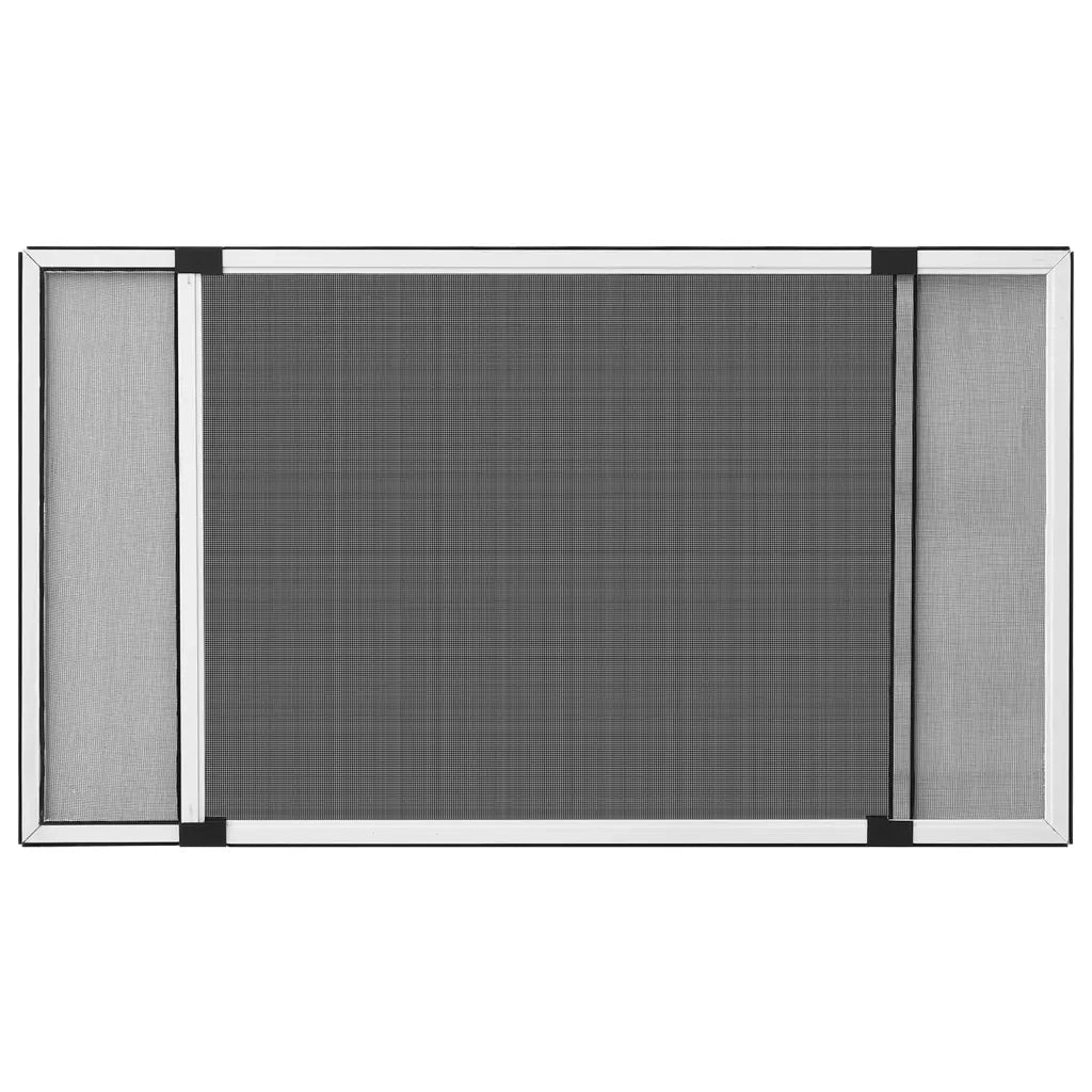 Zanzariera Allungabile per Finestre Bianca (100-193)x75 cm CFW2145385