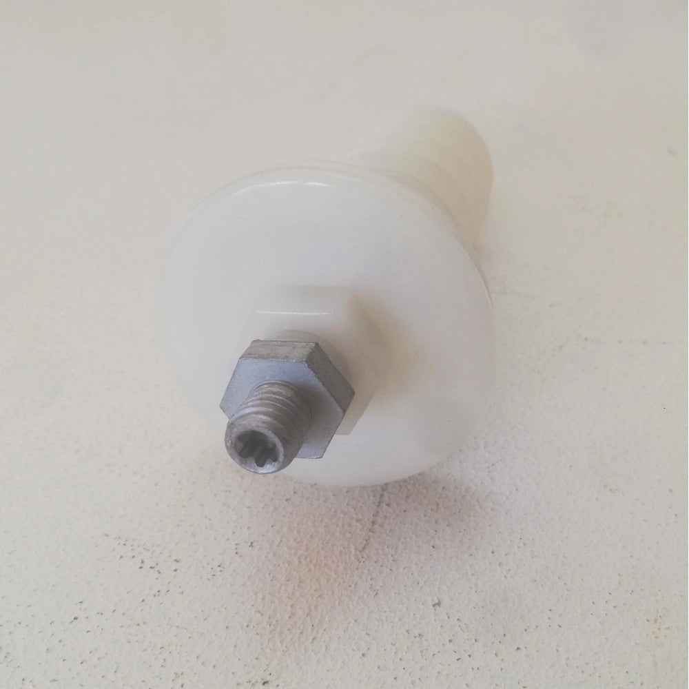 Tassello autoforante in nylon per pannelli isolanti con collare e vite te