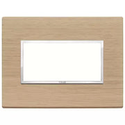 VIMAR EIKON - PLACCA 4M ROVERE SBIANCATO