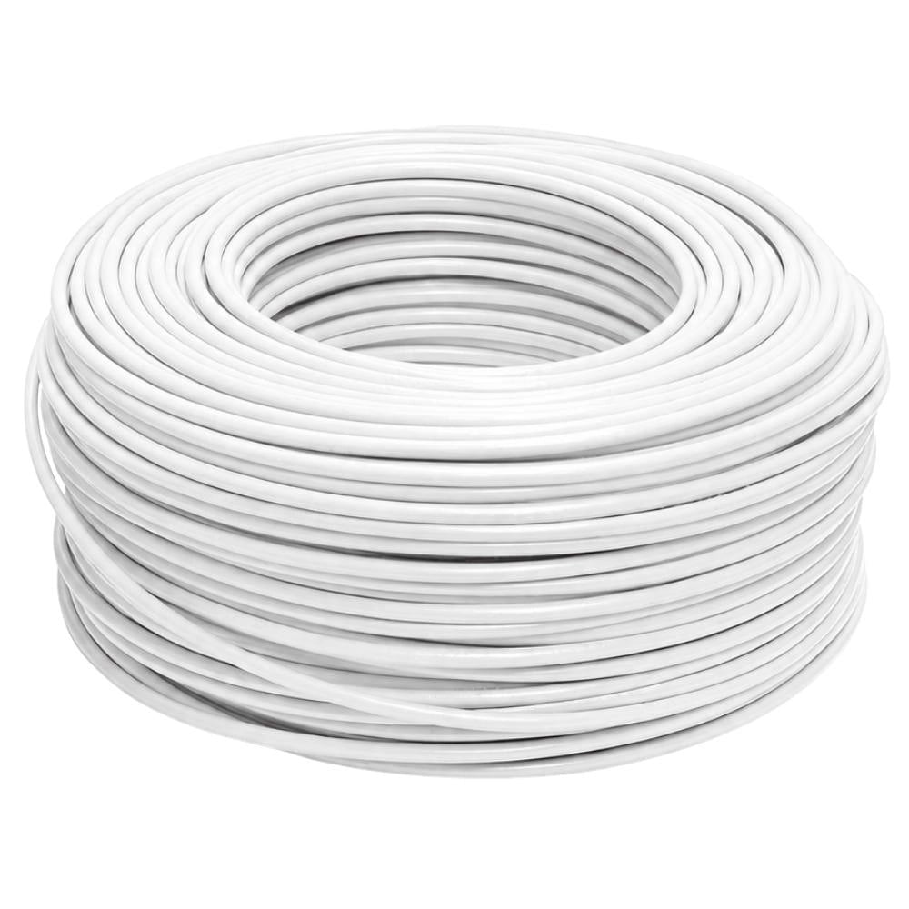 Cavo rete utp cat 6 4x2x23awg non schermato lszh bianco