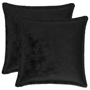 Federa 2 pcs HOUTEN Nero 40 x 40 cm Flanella 917041