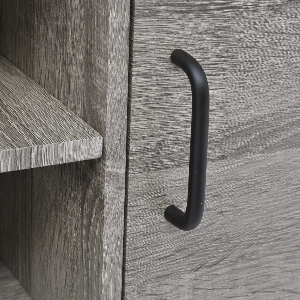 Mobile Porta TV 120x40x45 cm Grigio 243449