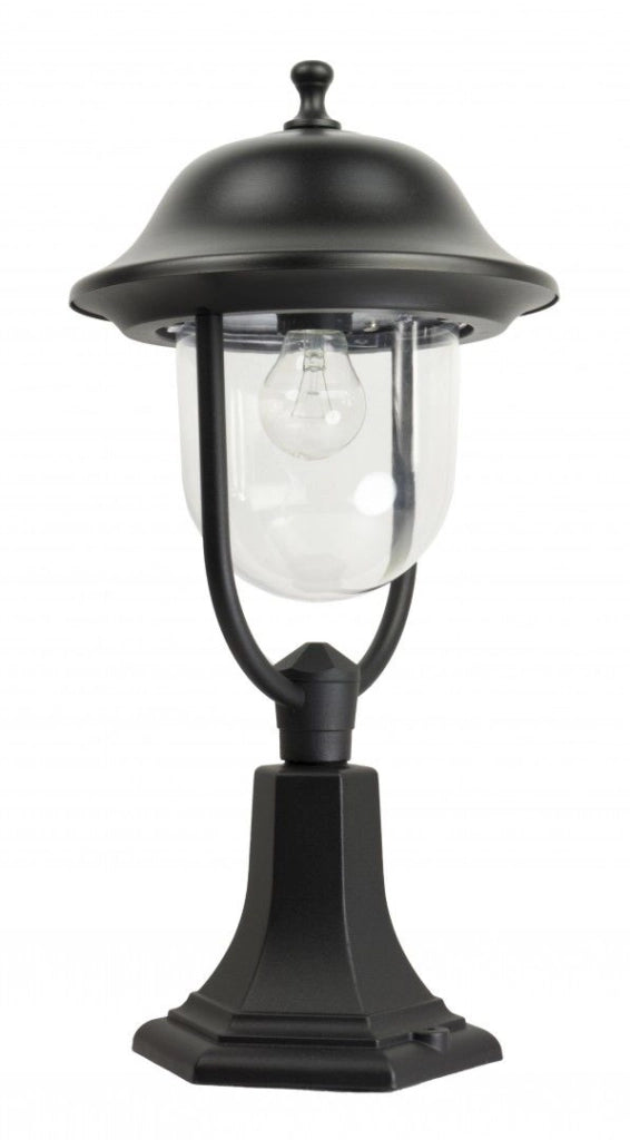 Lampada da giardino a stelo Prince 55cm E27 nera IP43