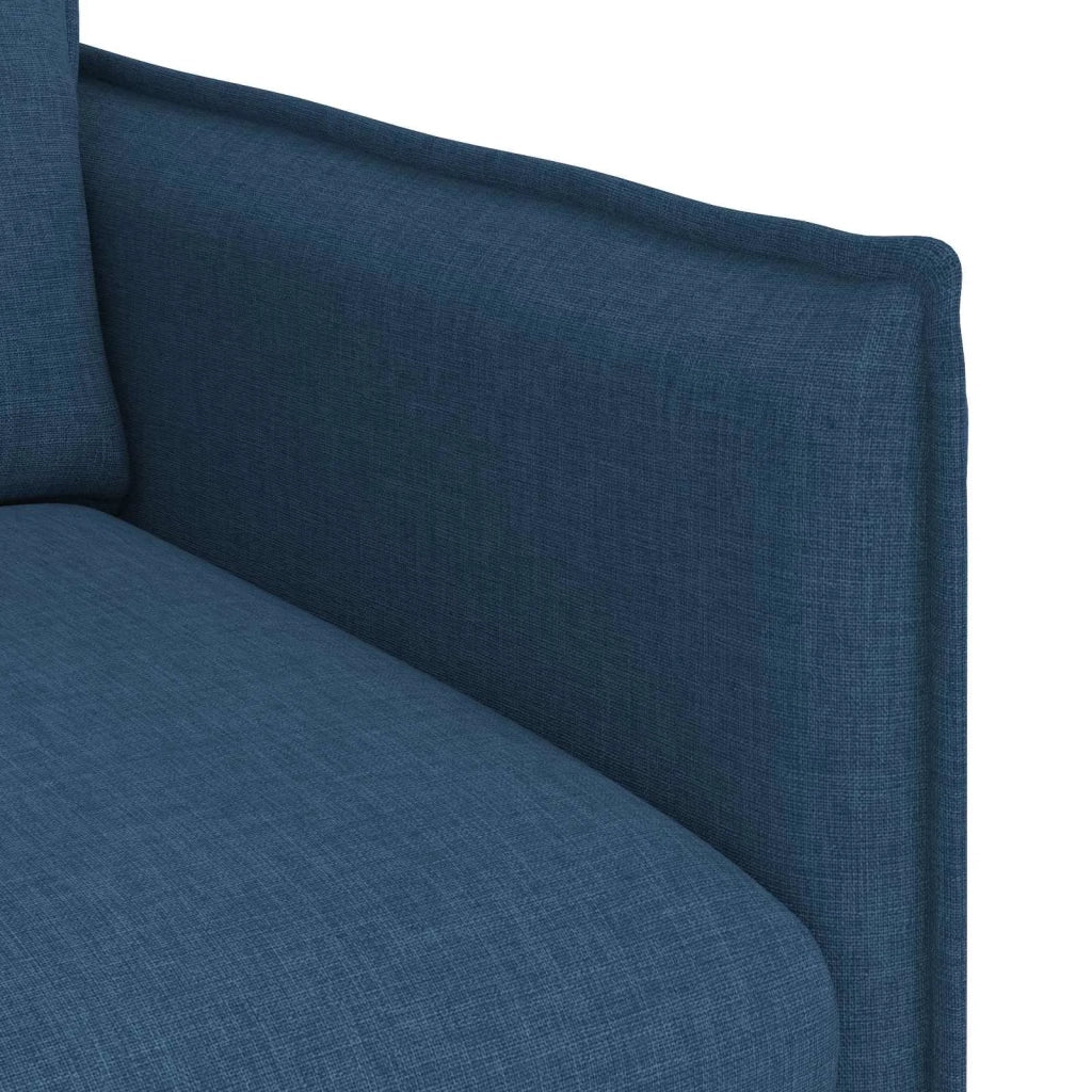 Divano Blu 156 x 82 x 85 cm Tessuto 42024524
