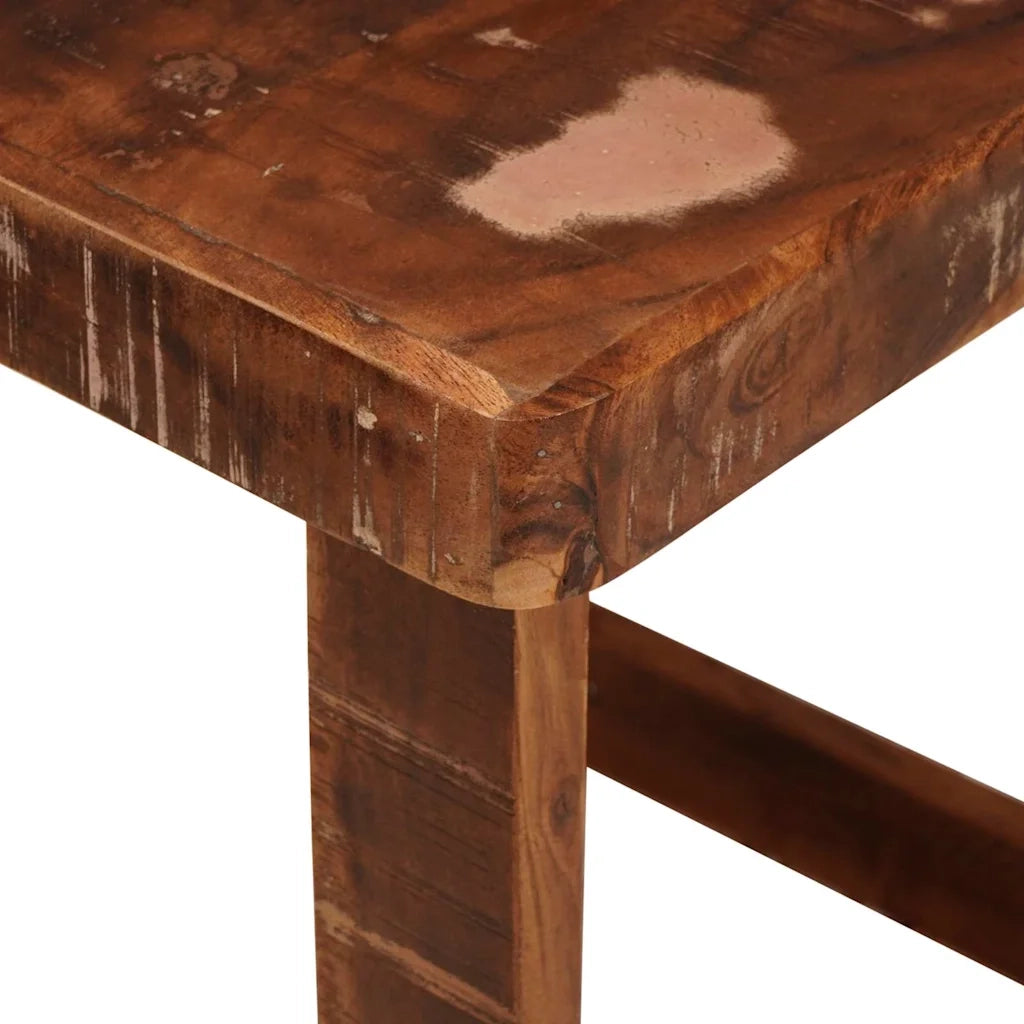 Tavoli da annidamento 2 pcs Marrone Legno Recuperato Massello 4104558