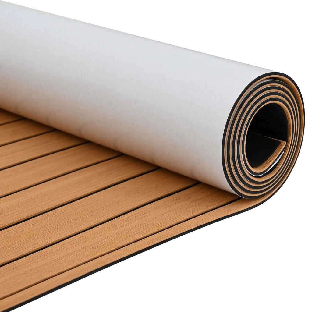 Tappetino per Barche Marrone e Nero 240 x 90 cm EVA CFW3767211