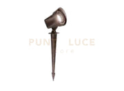 PALETTO GURU 1 LUCE ATTACCO GU10 MARRONE  ORIENTABILE