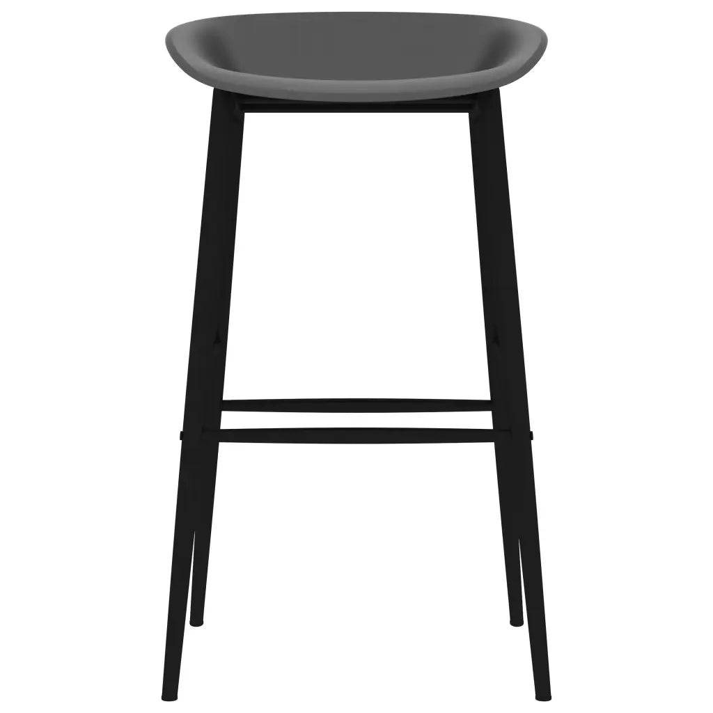 Set da Bar 5 pz Nero e Grigio 3057383