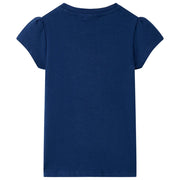 Maglietta da Bambina Blu Marino 116
