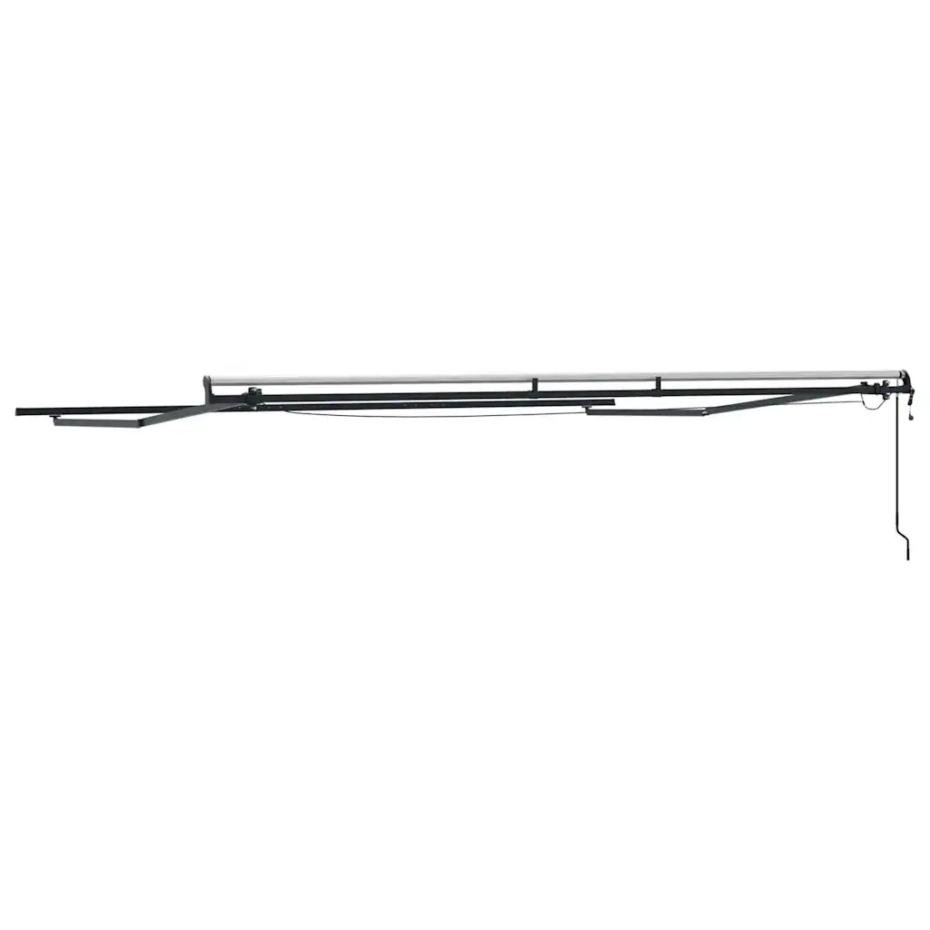 Tenda da Sole con Antracite 4,5 × 3 m Metallo 313262