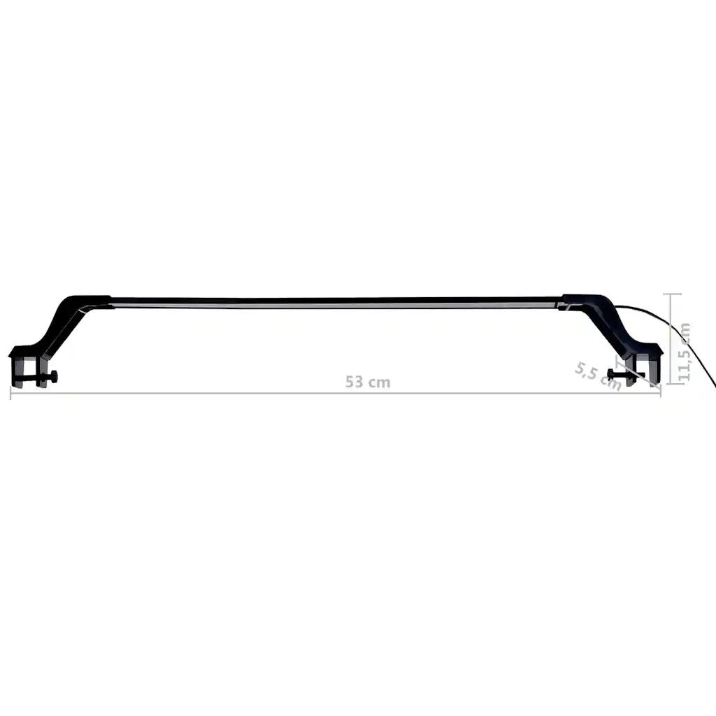 Luce a LED per Acquario con Morsetti 55-70 cm Blu e Bianco