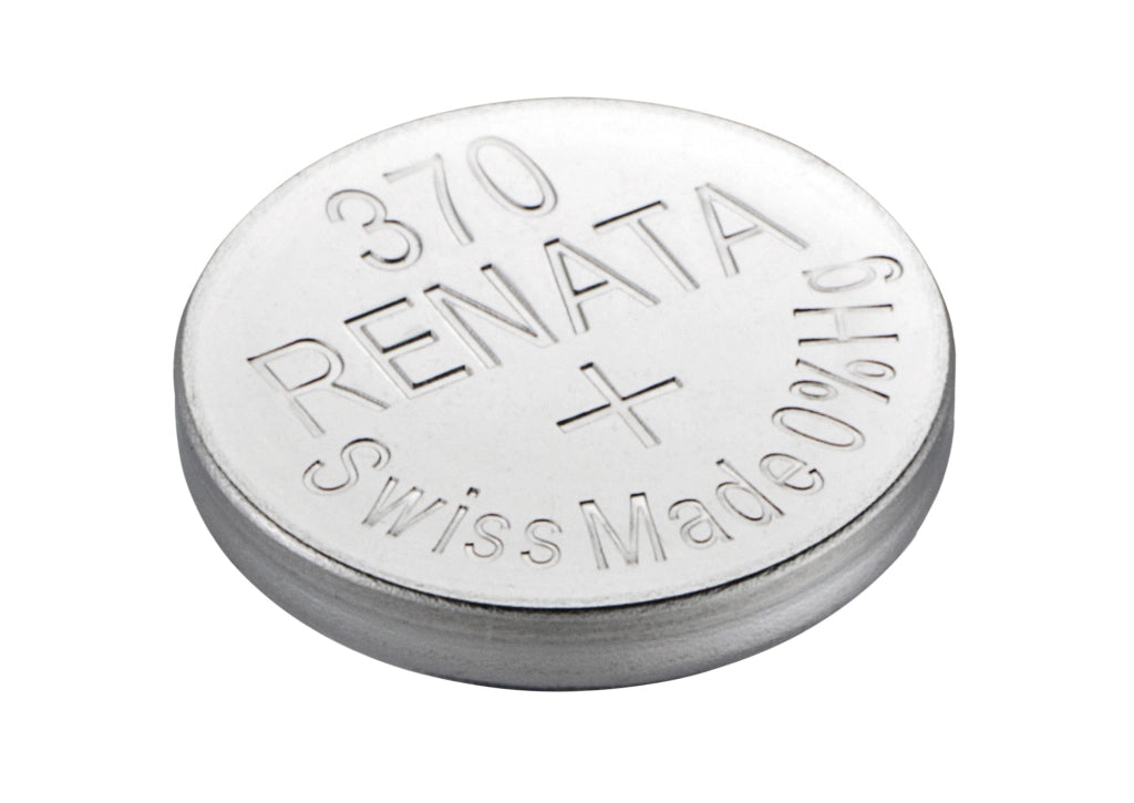 BATTERIA a BOTTONE all'ossido d'argento 370 RENATA