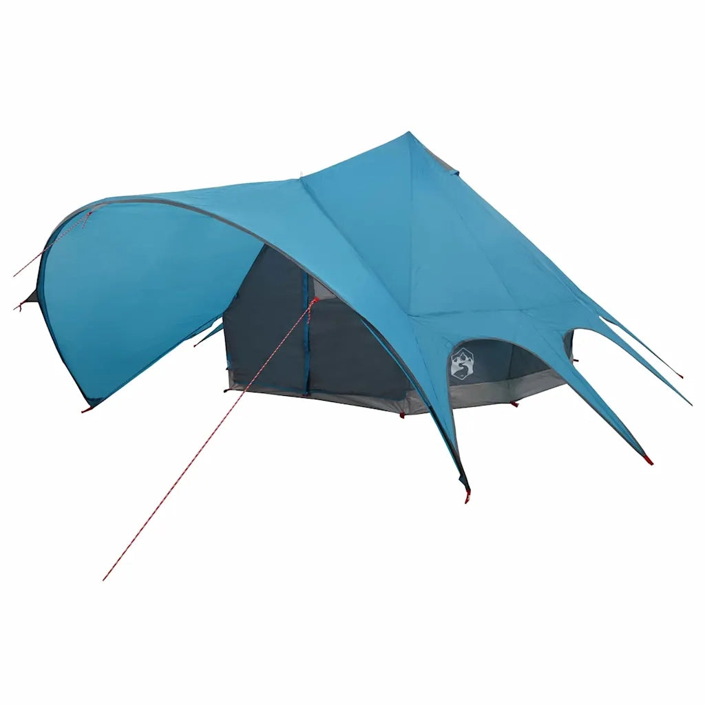 Tenda Teepee per 5 Persone Blu e Grigio 415 x 415 x 247 cm 42004012