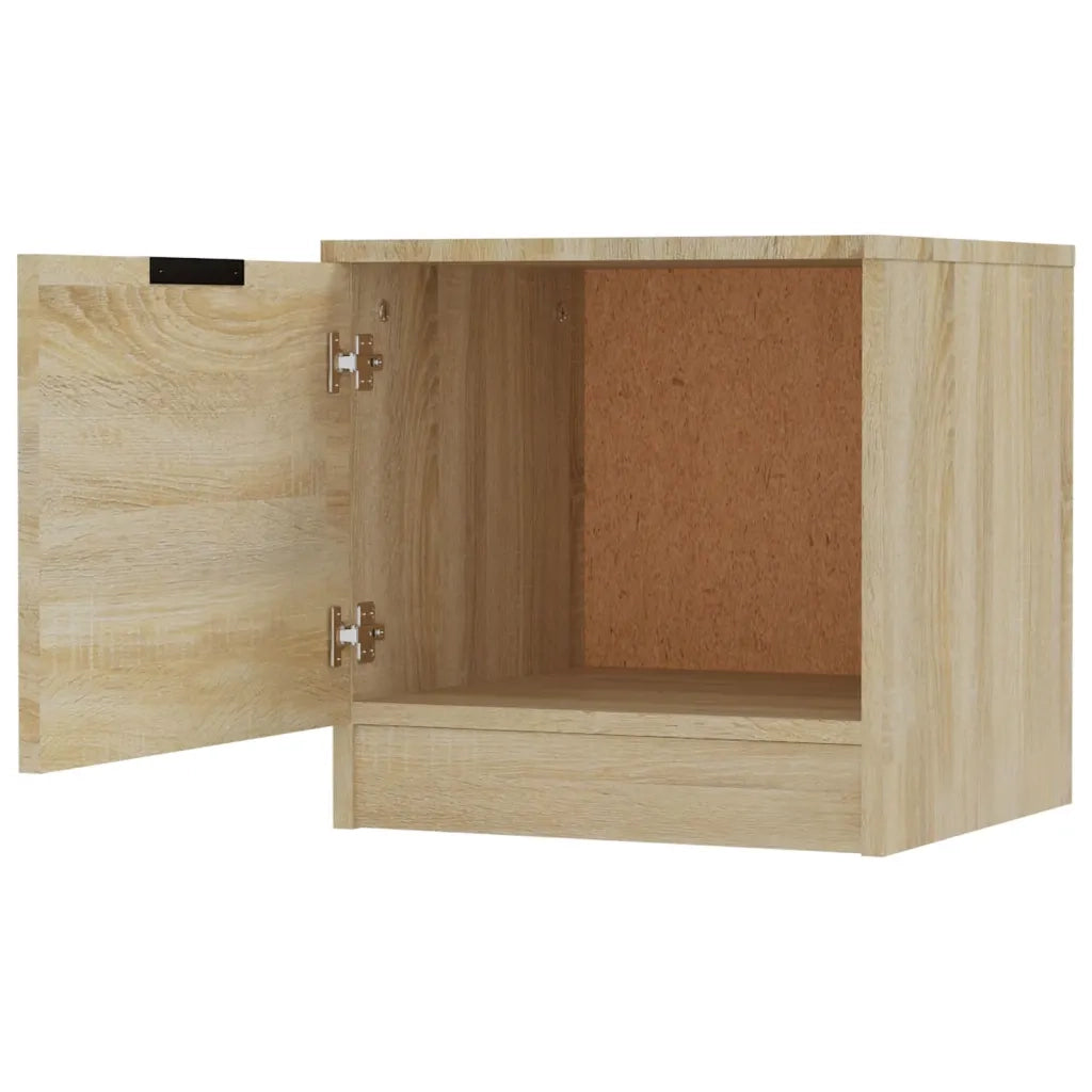 Set di 2 Comodini | Armadio da Notte | Mobiletto da notte Rovere Sonoma 40x39x40 cm