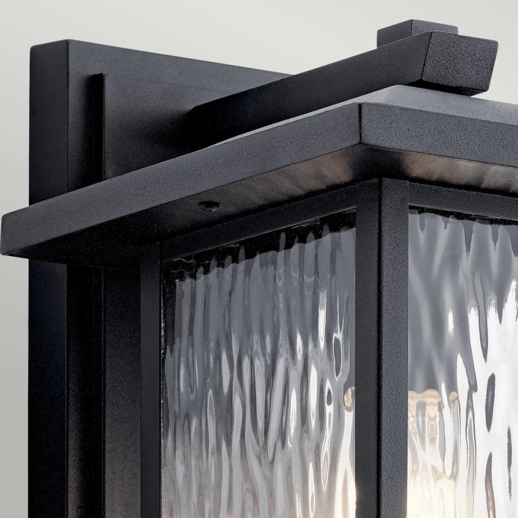 Applique esterna nera industriale Cappanna E27 IP44