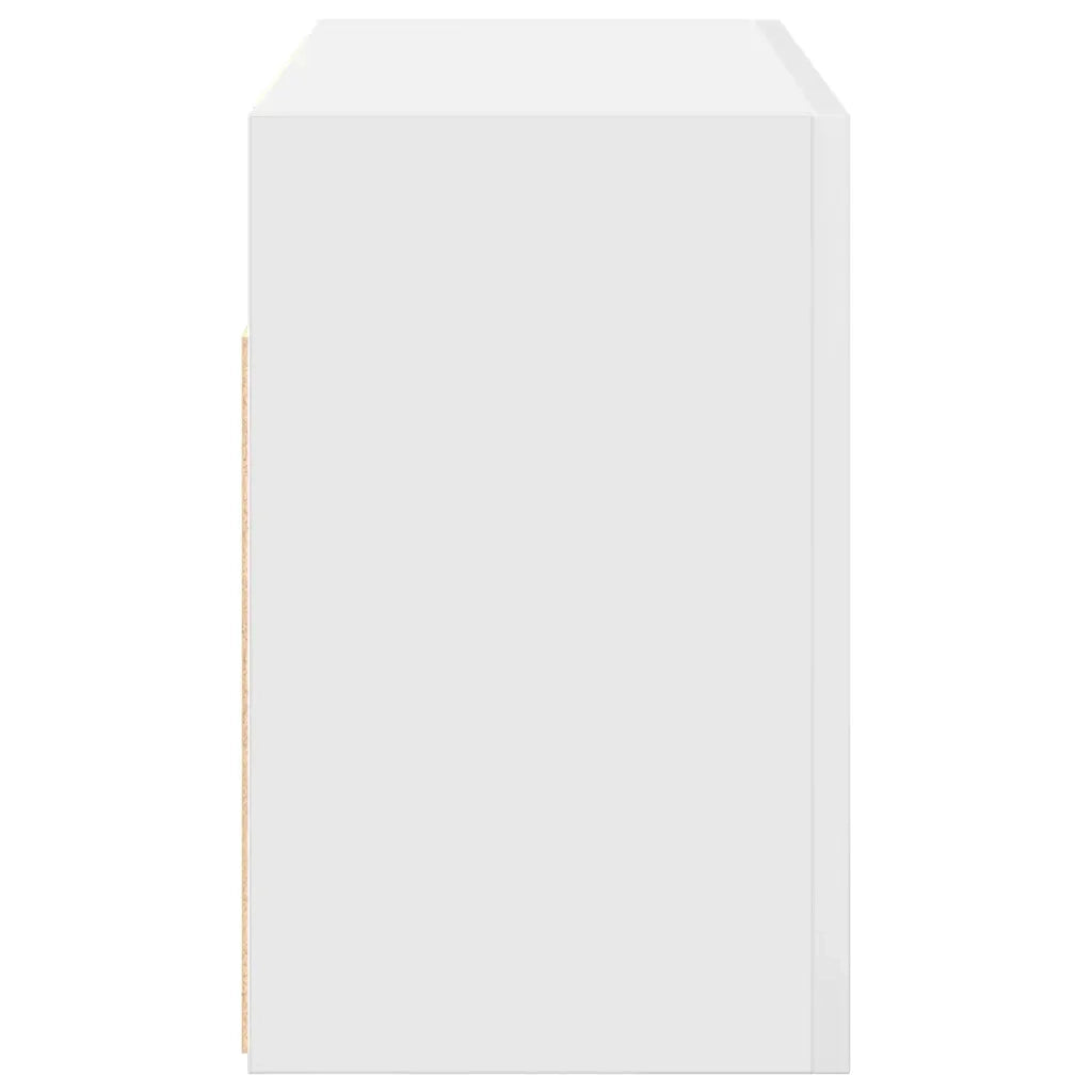 Mobile da Bagno | Armadio da bagno a Parete Bianco 60x25x40cm in Legno Multistrato