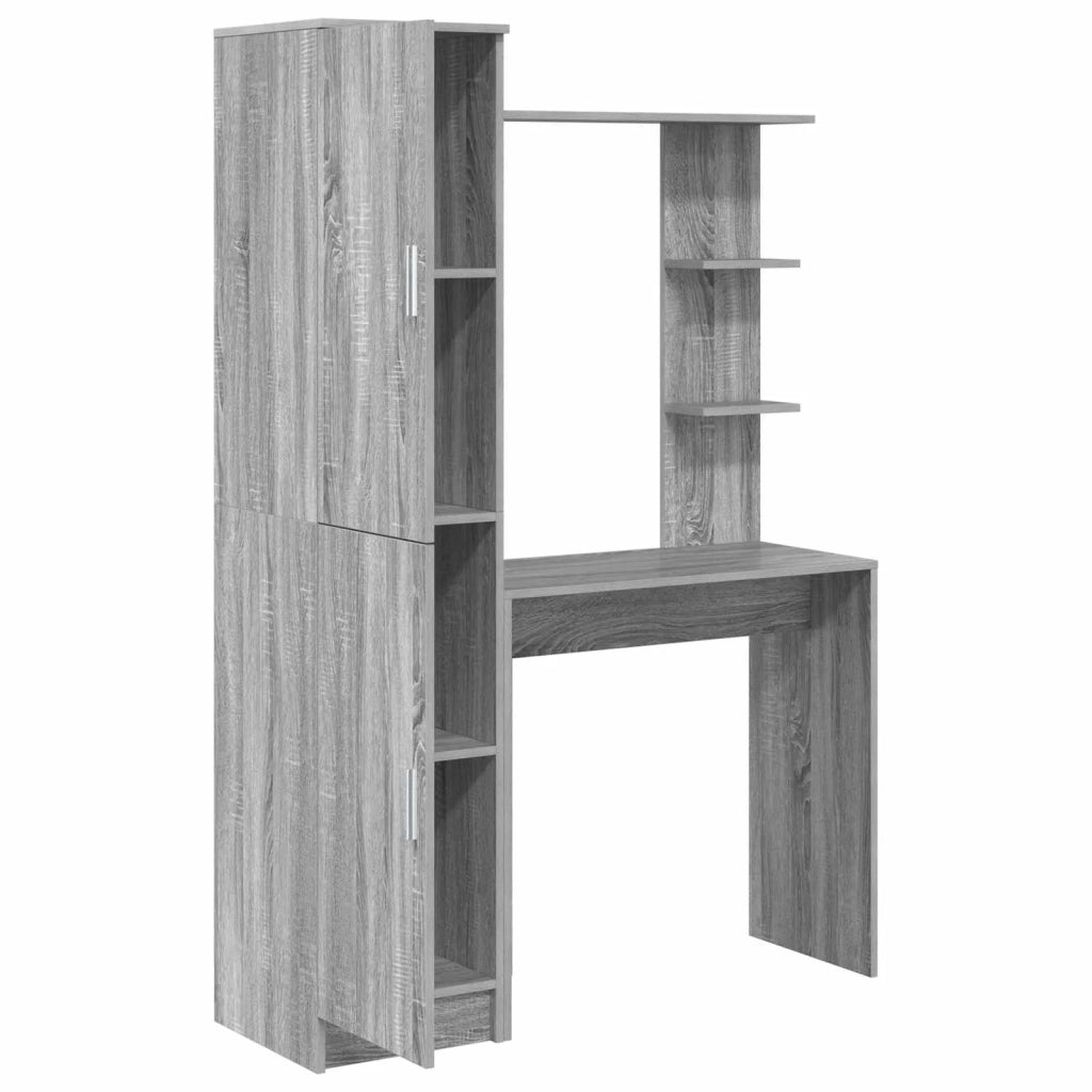 Scrivania 2 pcs Grigio Sonoma 3337286