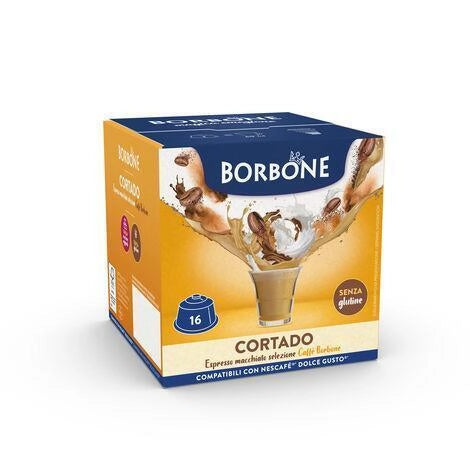 Caffe Borbone DGCORTADO16 capsula e cialda da caffè Capsule caffè 16 pz