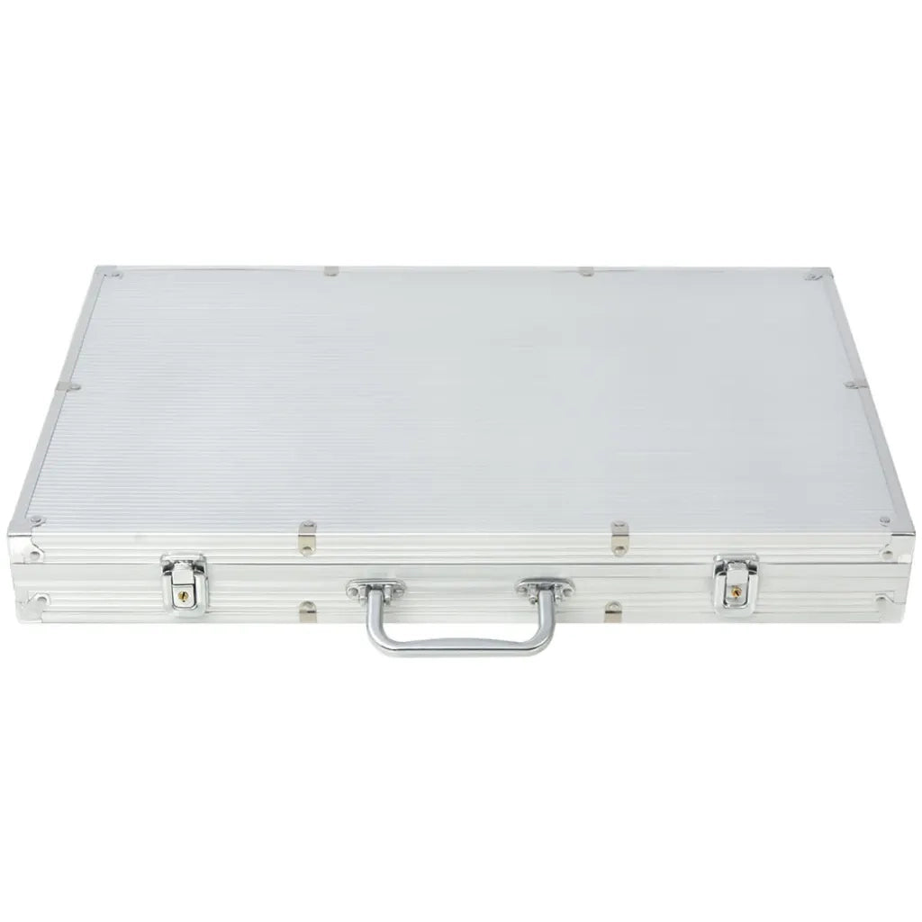 Set da Poker con 1000 Chips Alluminio CFW8370576