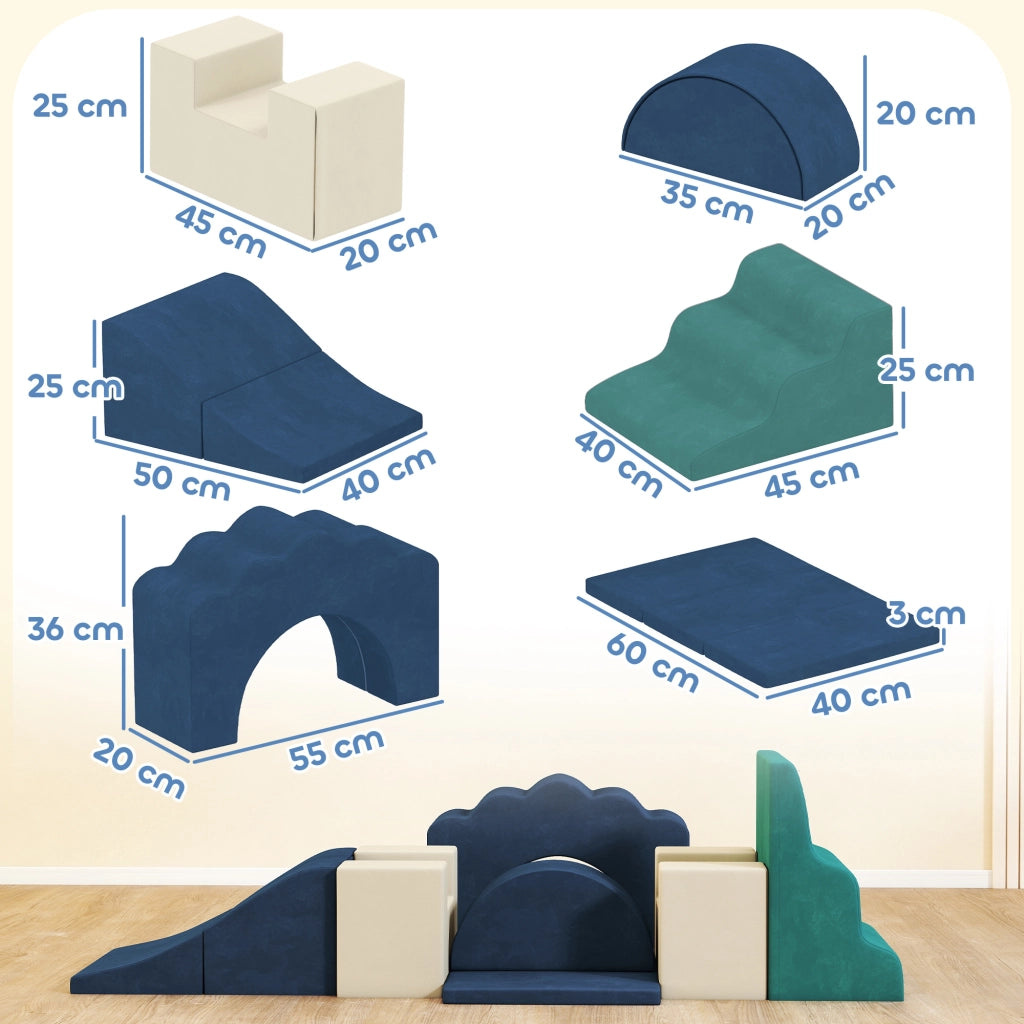 Set blocchi morbidi per bambini ¨C Minimal ¨C multicolore