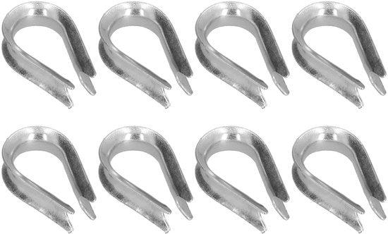 Cable Holder in Acciaio Inossidabile - 50 pezzi - Corrosione Resistente - Serratura Dura - Laccato - Klem per Cavi