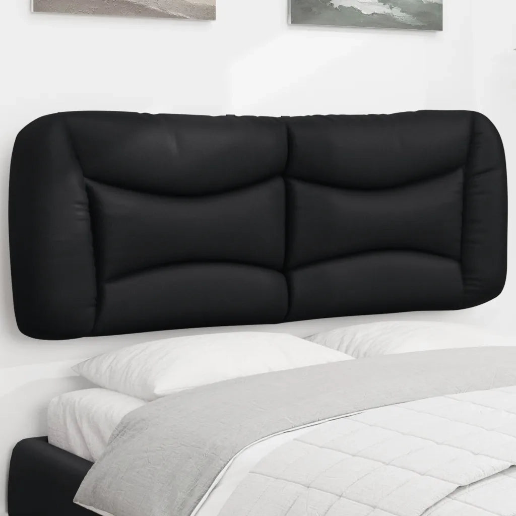 Cuscino testiera Nero 135 cm in Similpelle 374641
