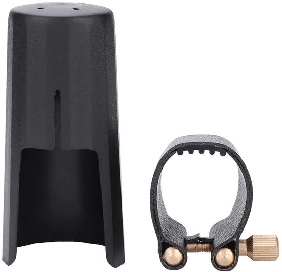 Accessorio per Clarinetto Professionale - Bocchino - Legatura in Rattan PU - Duraturo e Leggero - Accessorio per Clarinetto - Adatto per Studenti e Professionisti