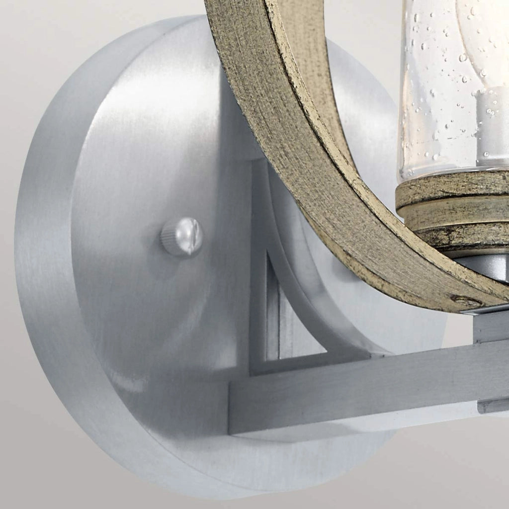 Applique esterno grigio anticato E14 40W GrandBank Kichler