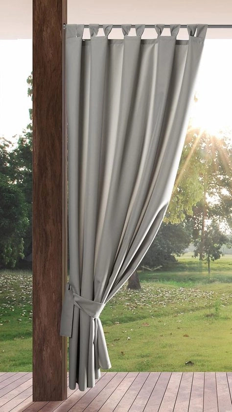 Gordino Esterno Permanente per Giardino, Terrazza e Pergola con Lacci Rimovibili, Impermeabile e Resistente al Vento