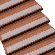 Strisce antiscivolo per scale - trasparenti - 15 pacchi - 10 x 60 cm