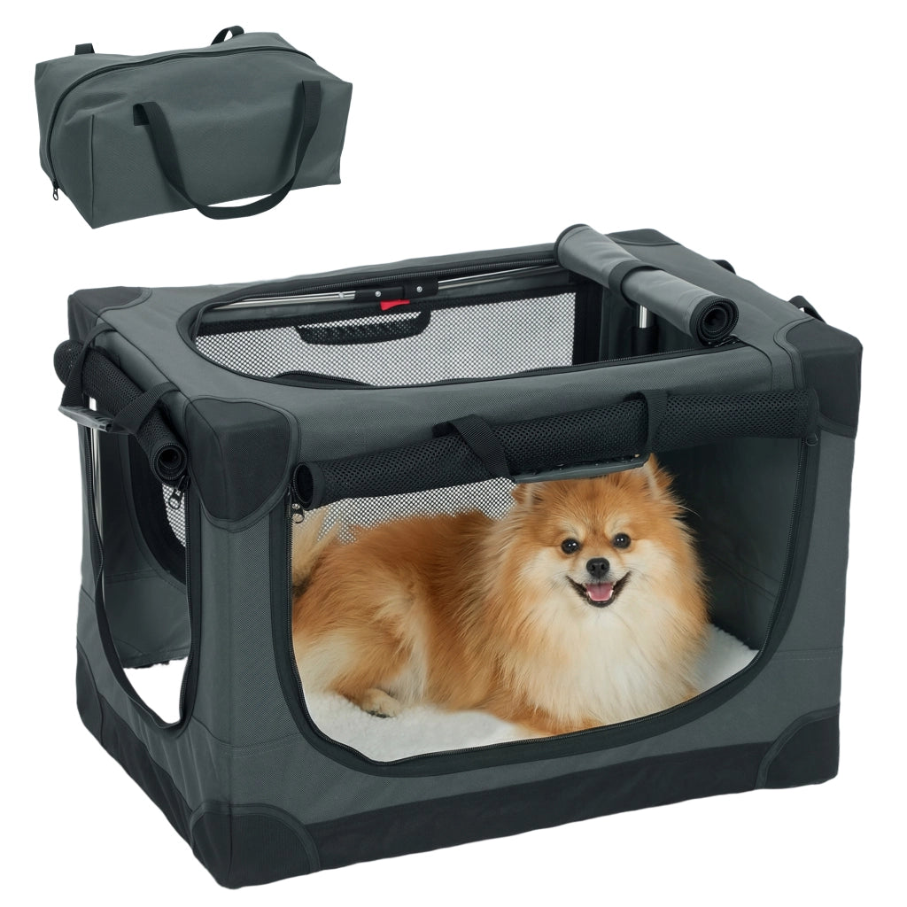 Cuscino per Trasporto Cane ¨C Minimal ¨C Verde Esercito, Oxford, Pieghevole
