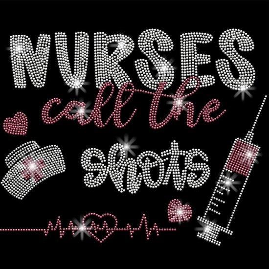 Sticker trasferibile per infermieri con design divertente