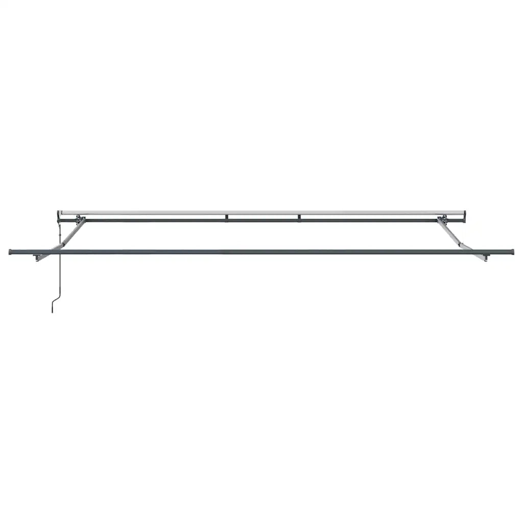 Tenda da Sole Antracite 5 x 3 m Metallo 313253