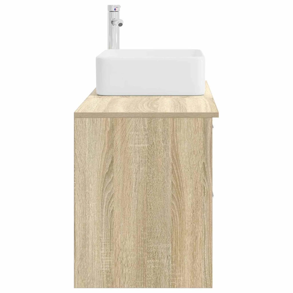 Set di mobili per il bagno 2 pcs Rovere Sonoma 3403898