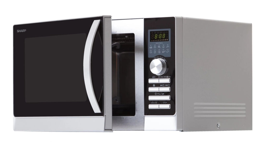 Sharp Home Appliances R843INW Microonde combinato 25 L 900 W Argento