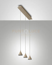 DELTA SOSPENSIONE 3 LUCI ORO OPACO 3443-47-225