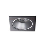 Faretto incasso GLOZO Kanlux 10W GU10 nero/argento