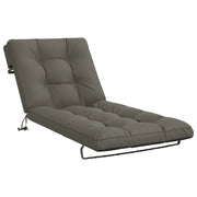 Cuscino per Lettino VIANEN 100% Poliestere Grigio 953888