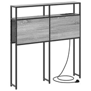 Testiera | Testata contenitore Grigio sonoma Legno multistrato