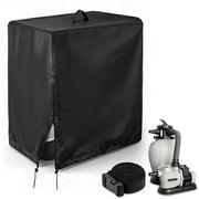 Copertura impermeabile per pompa di piscina, copertura per impianto di filtrazione sabbiosa di piscina 64 x 42 x 66 cm