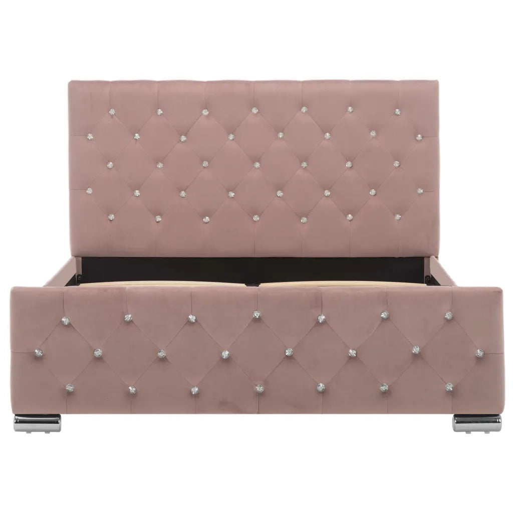 Giroletto Rosa in Velluto 120x200 cm 286825