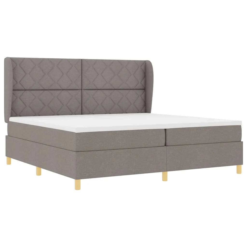 Letto a molle con materasso Talpa 200 x 200 cm Tessuto 3340841