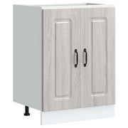 Pensile da cucina | Mobile base lavello Kalmar Grigio Sonoma 60x46x81,5 cm